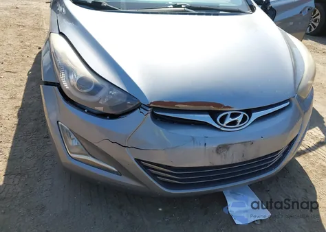 2015 Hyundai Elantra Limited из США, поврежденный, VIN KMHDH4AEXFU381879